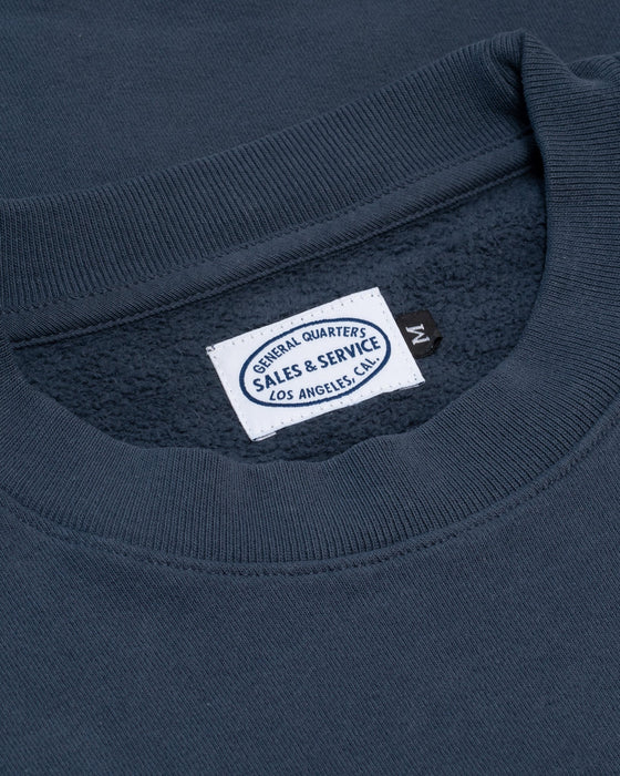 Crew Sweatshirt in Navy