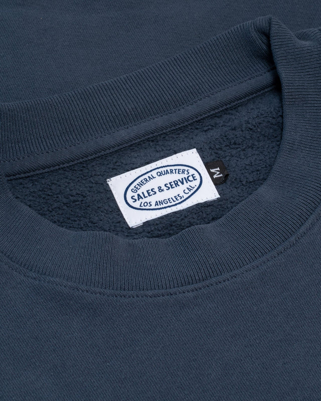 Crew Sweatshirt in Navy