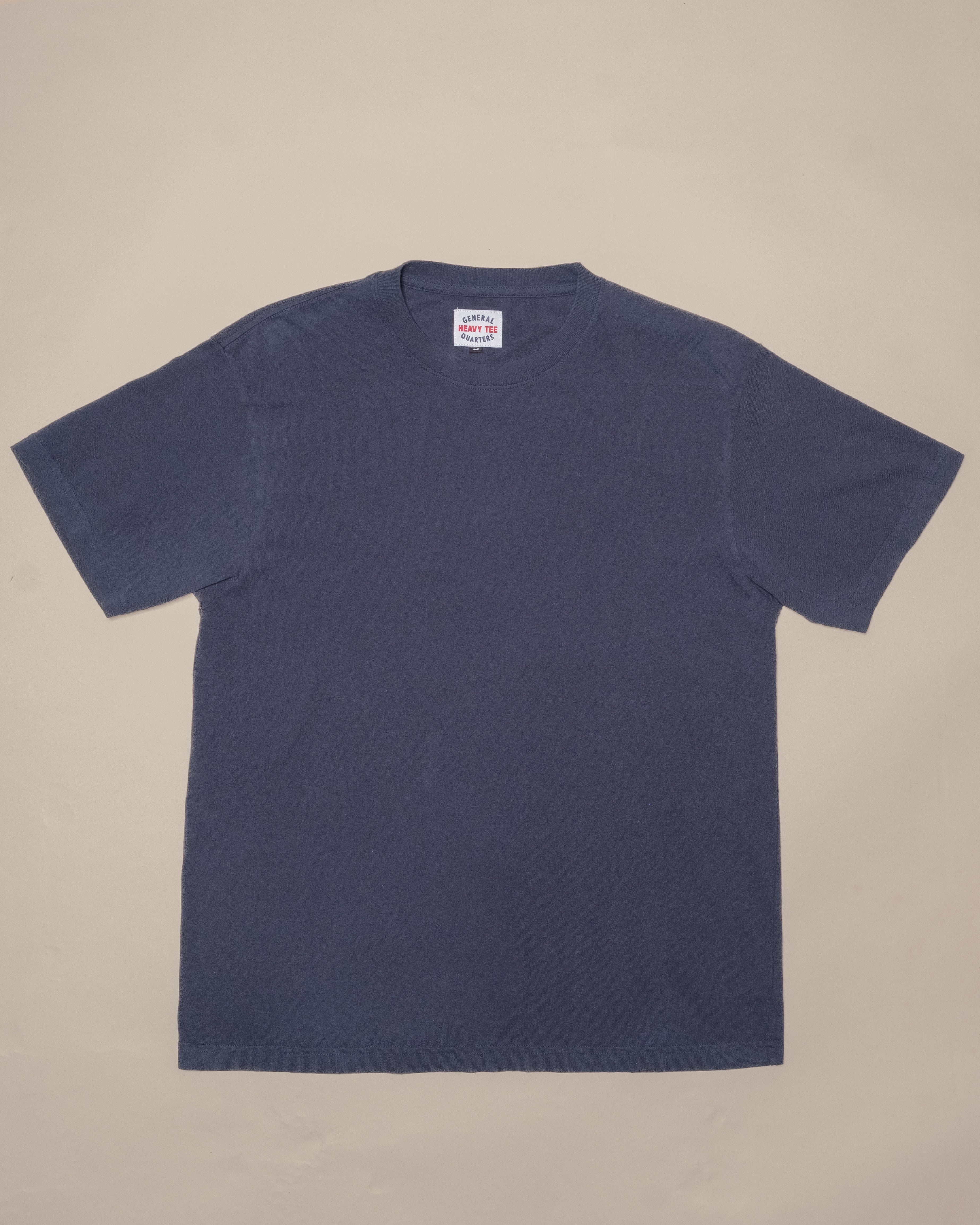 Heavy Tee in Faded Navy