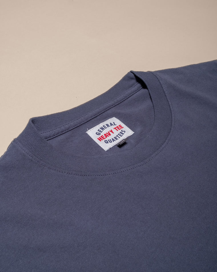 Heavy Weight T-Shirt in Faded Navy