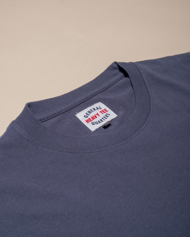 Heavy Tee in Faded Navy