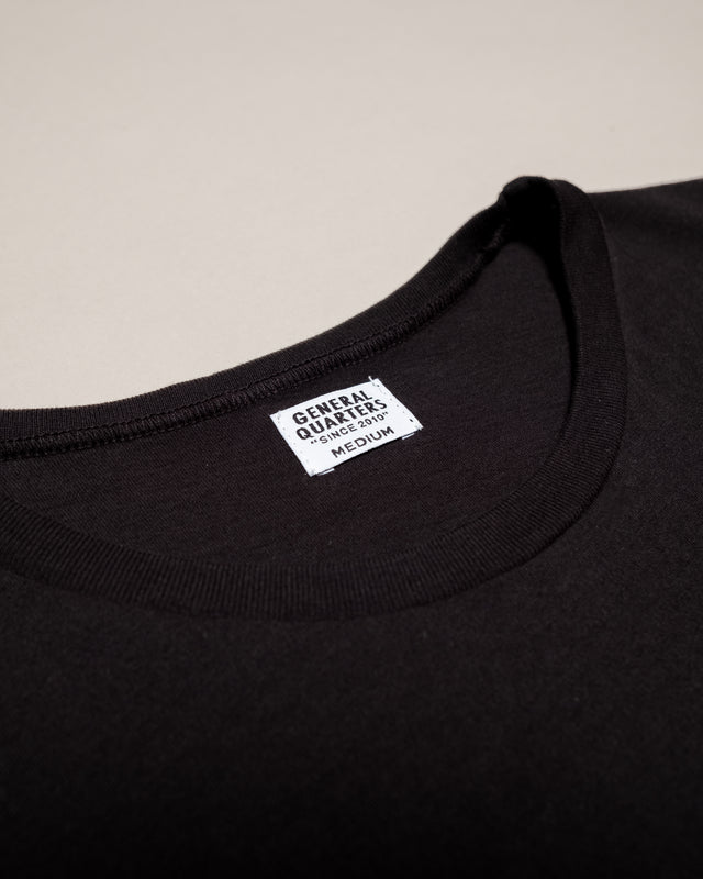 Basic Crew T-Shirt in Black