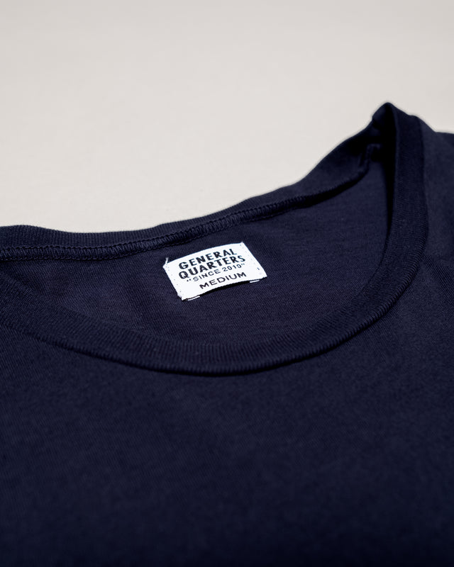 Basic Crew T-Shirt in Navy