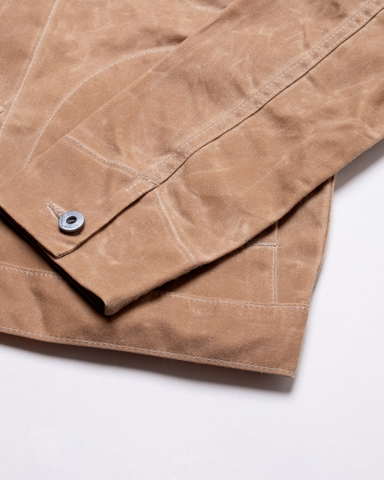 Waxed Ridgeline Supply Jacket in Tan