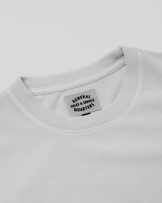 Heavy Pocket Tee in Vintage White