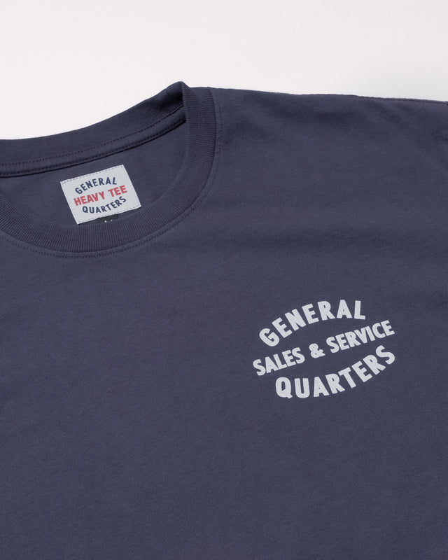 Classic Shop Tee in Faded Navy
