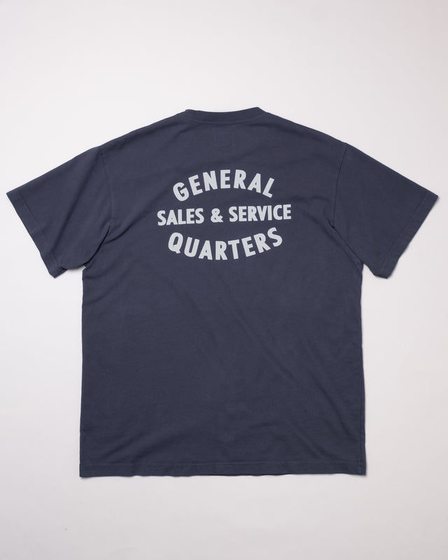 Classic Shop Tee in Faded Navy