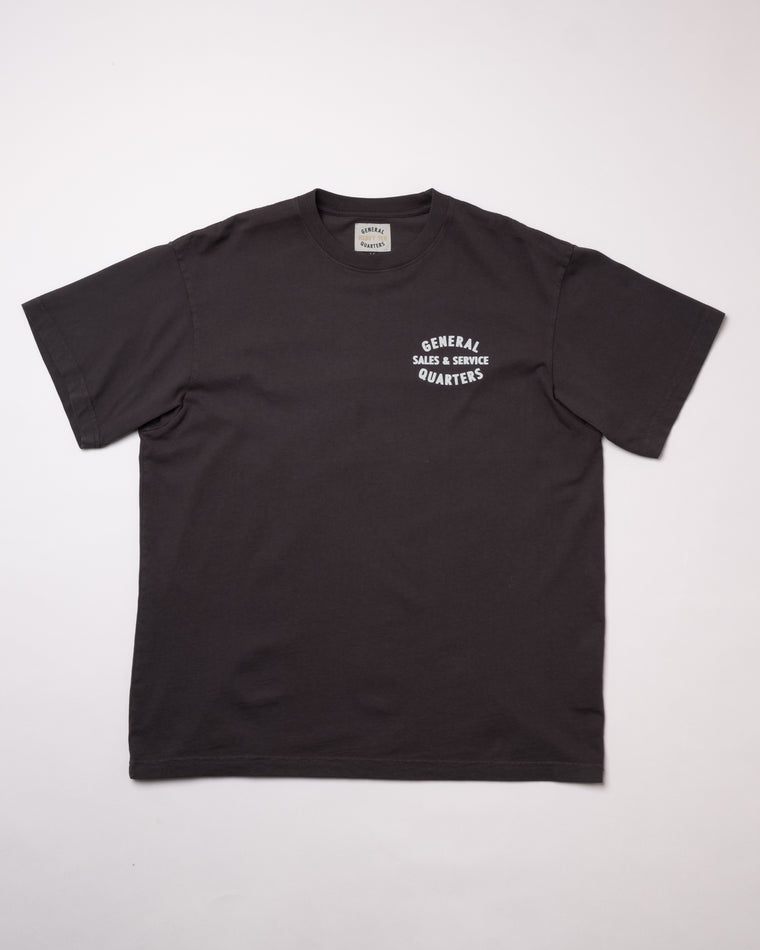 Classic Shop Tee in Vintage Black