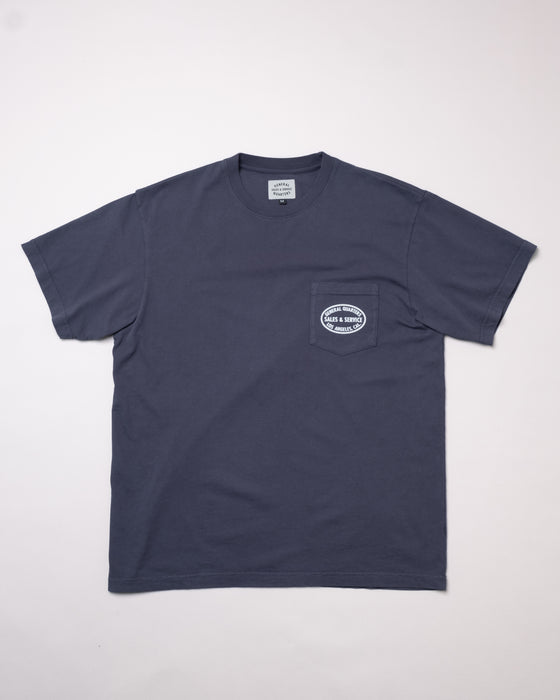 Service Pocket T-Shirt in Faded Navy