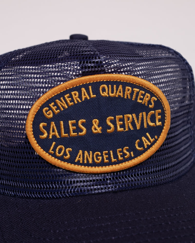 Full Mesh Service Hat in Navy