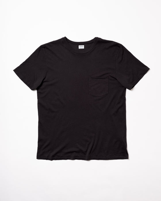 Basic Pocket Tee in Black