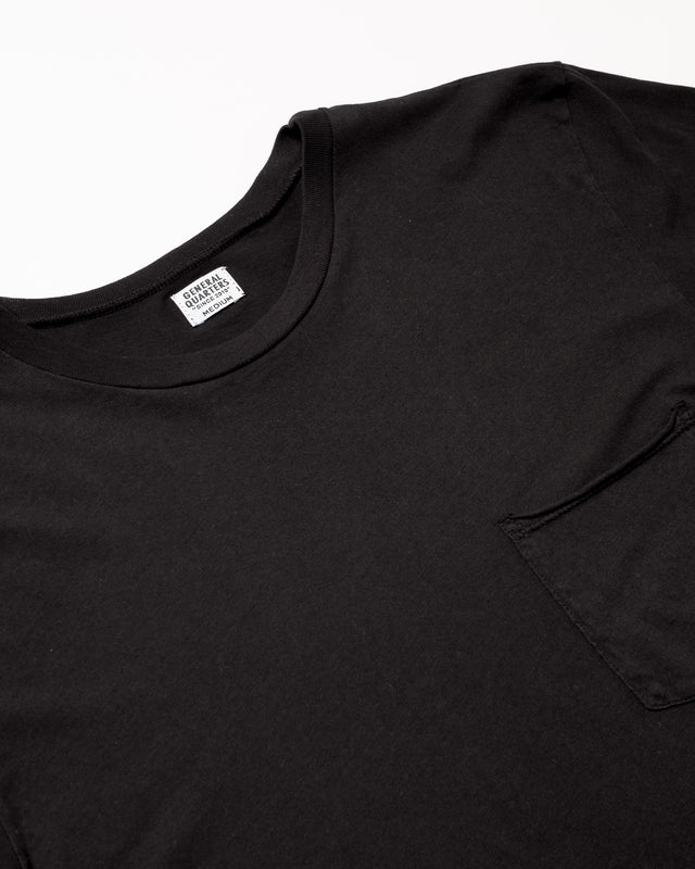 Basic Pocket Tee in Black