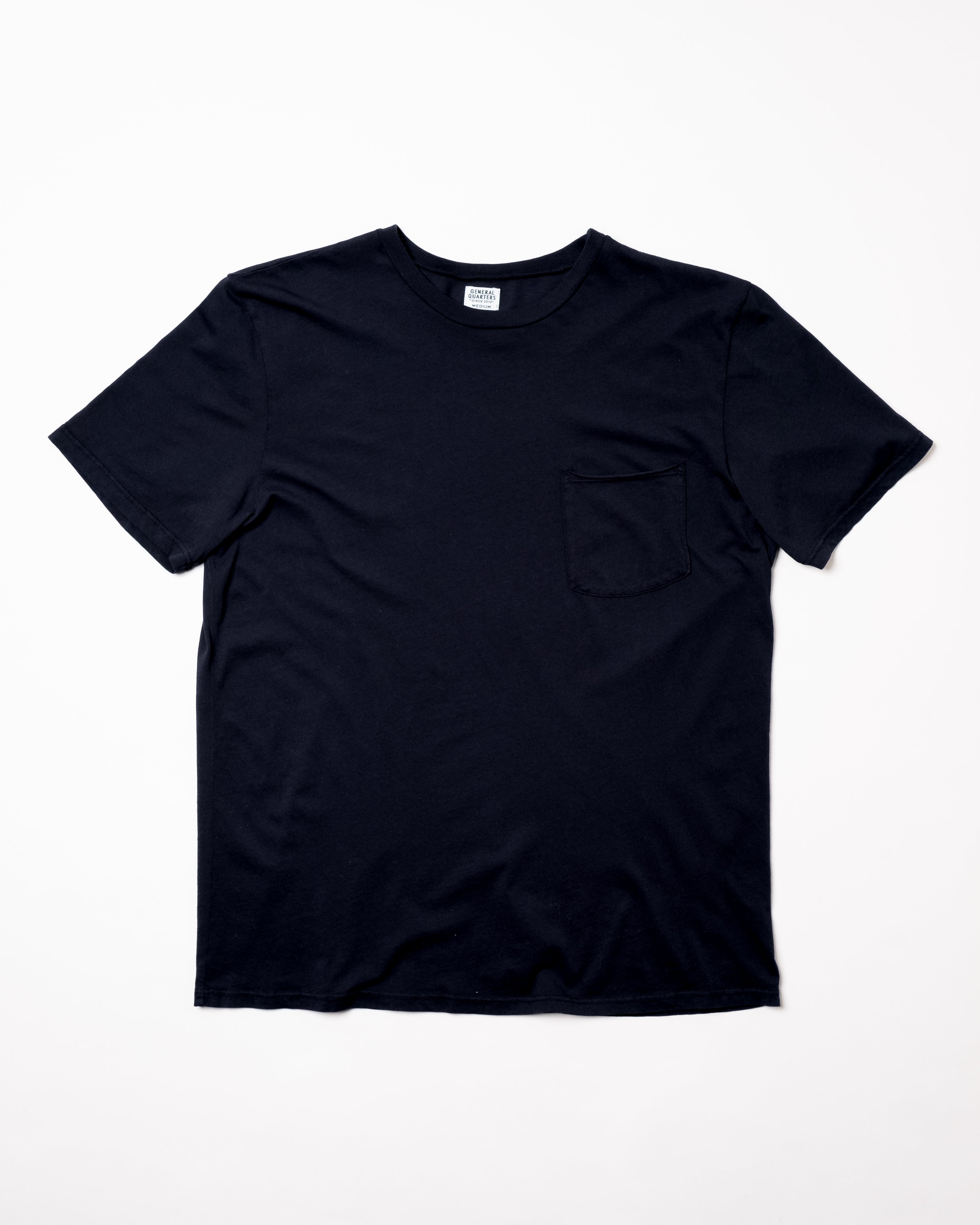 Basic Pocket Tee in Navy