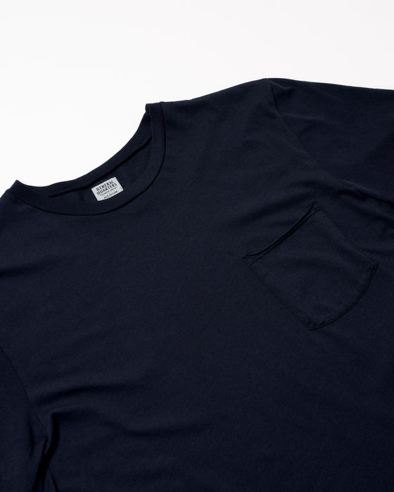 Basic Pocket Tee in Navy