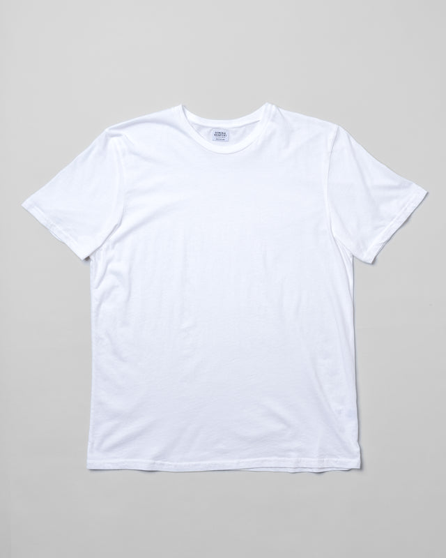 Basic Crew T-Shirt in Vintage White