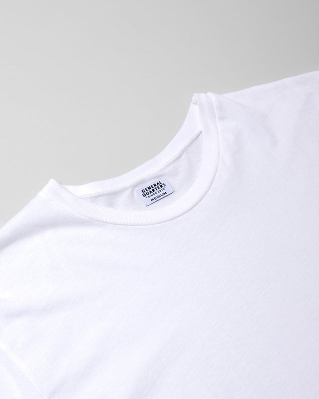 Basic Crew T-Shirt in Vintage White