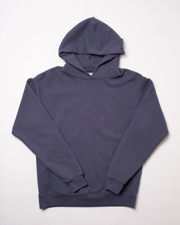 Hooded Sweatshirt in Faded Navy