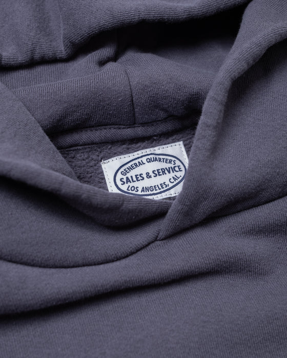Hooded Sweatshirt in Faded Navy