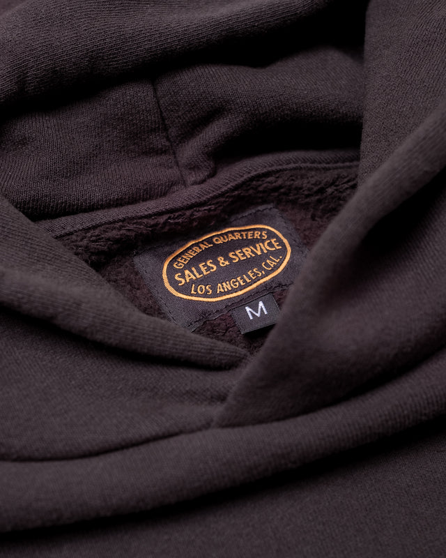 Hooded Sweatshirt in Vintage Black