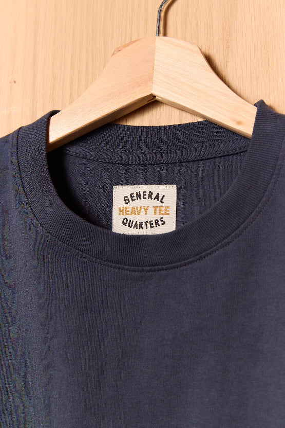 Heavy Tee in Faded Navy – General Quarters