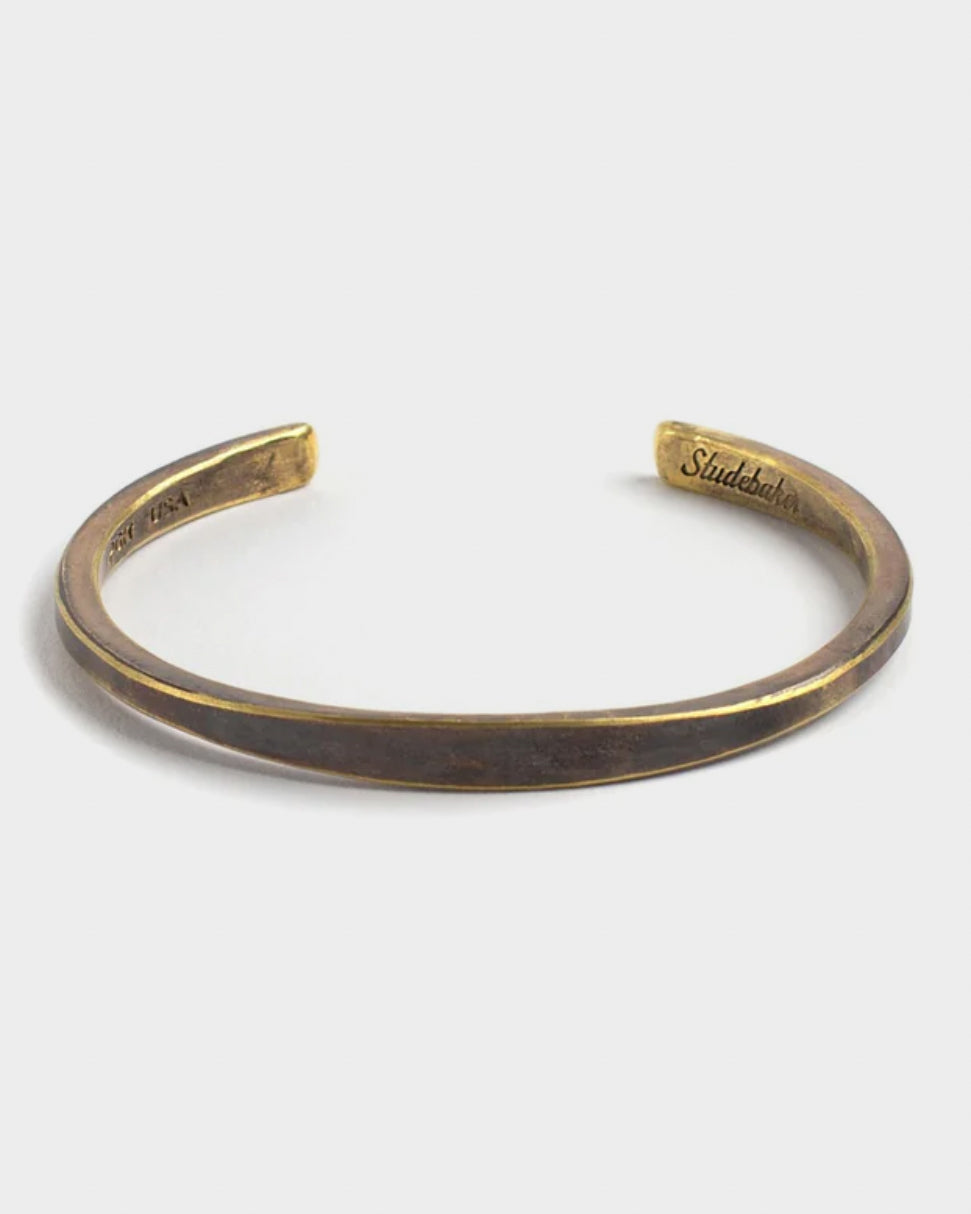 Workshop Cuff in Brass