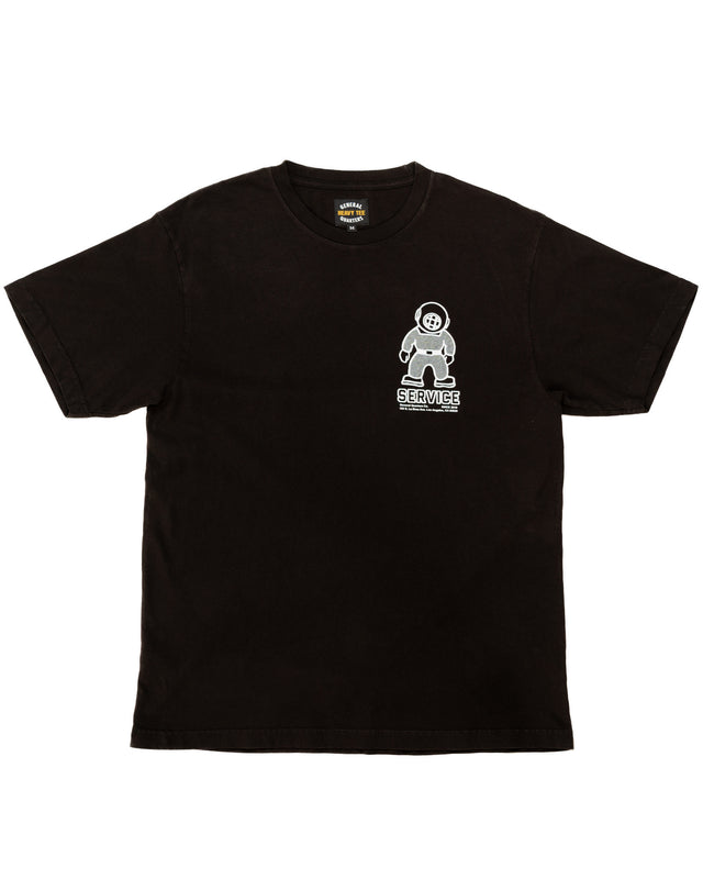 Mascot Heavy Tee in Vintage Black