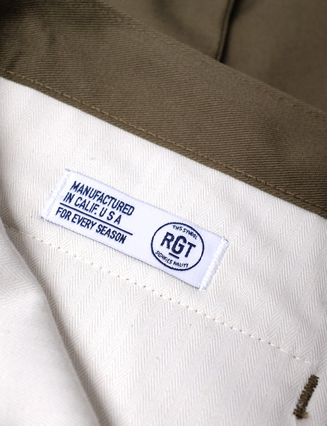 Officer Trouser in Olive-Pants-Rogue Territory-General Quarters