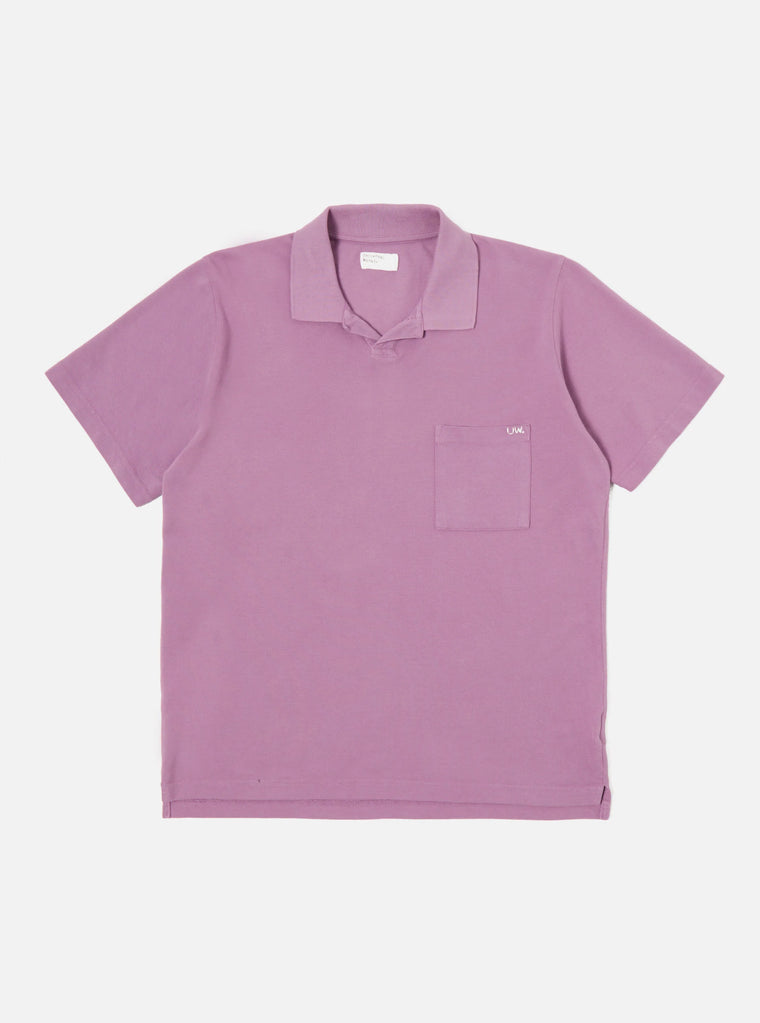 Vacation Polo in Piquet Lilac
