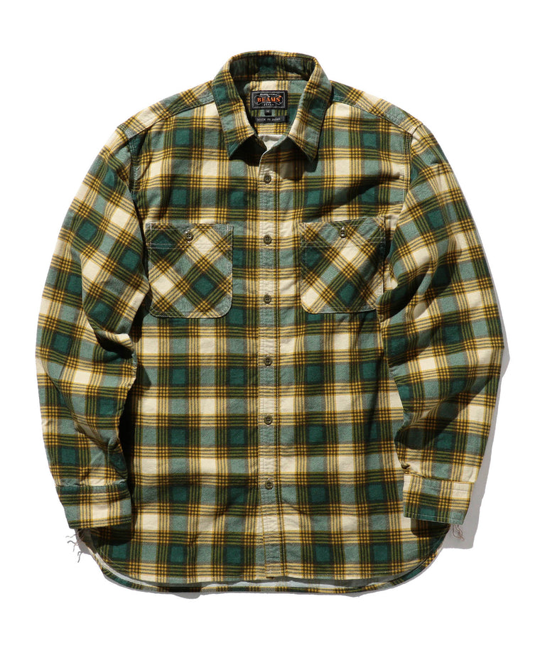 Check Flannel in Green