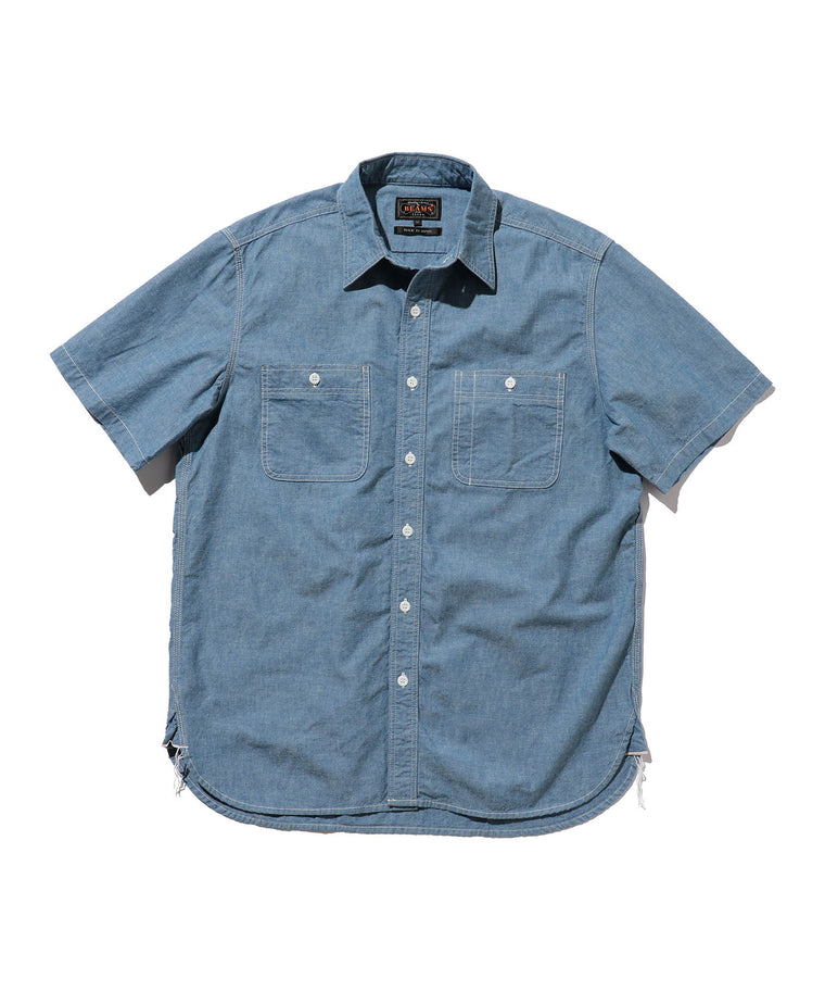 Chambray Workshirt in Sax