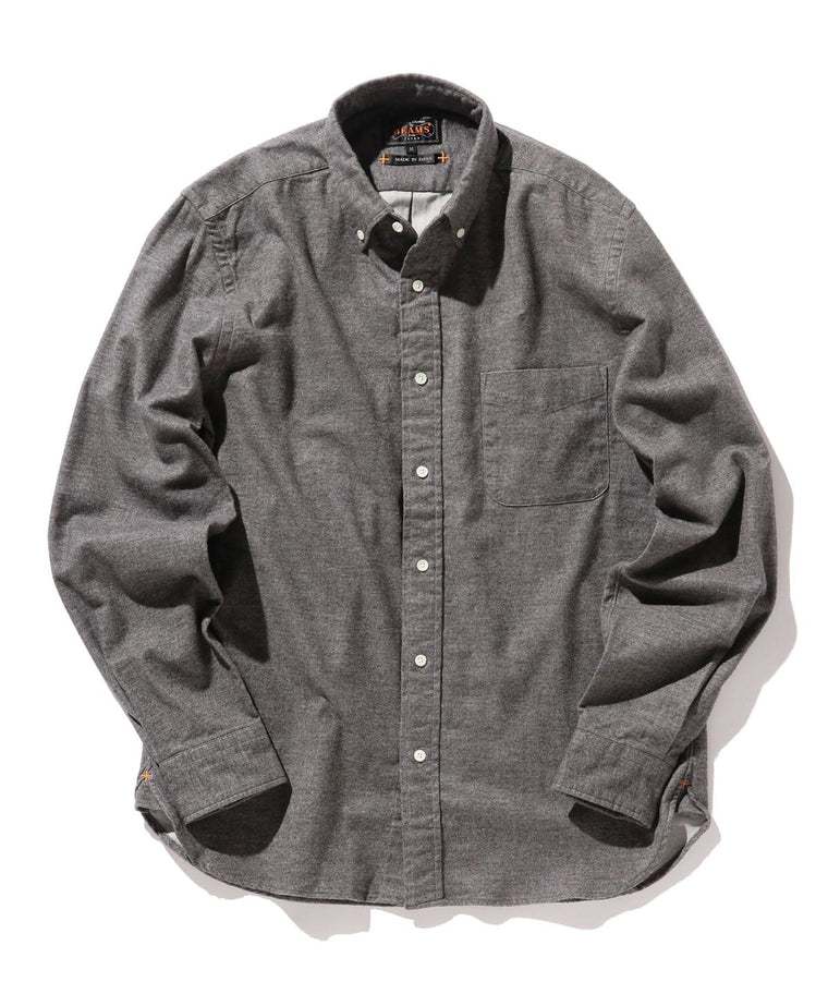 B.D. Flannel Solid in Gray