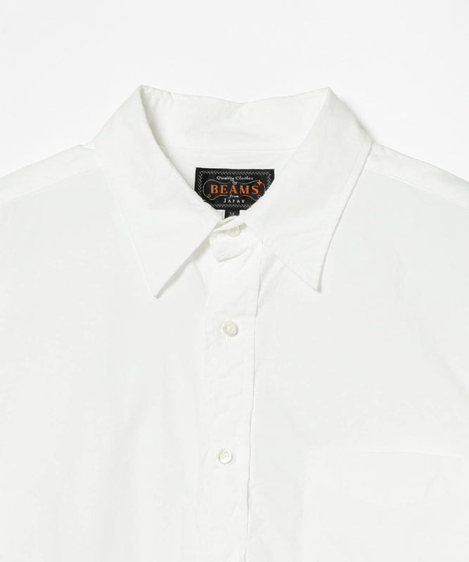 Regular Collar Peruvian Pima Shirt in White