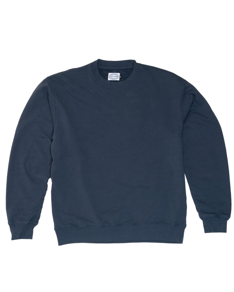 Crew Sweatshirt in Navy