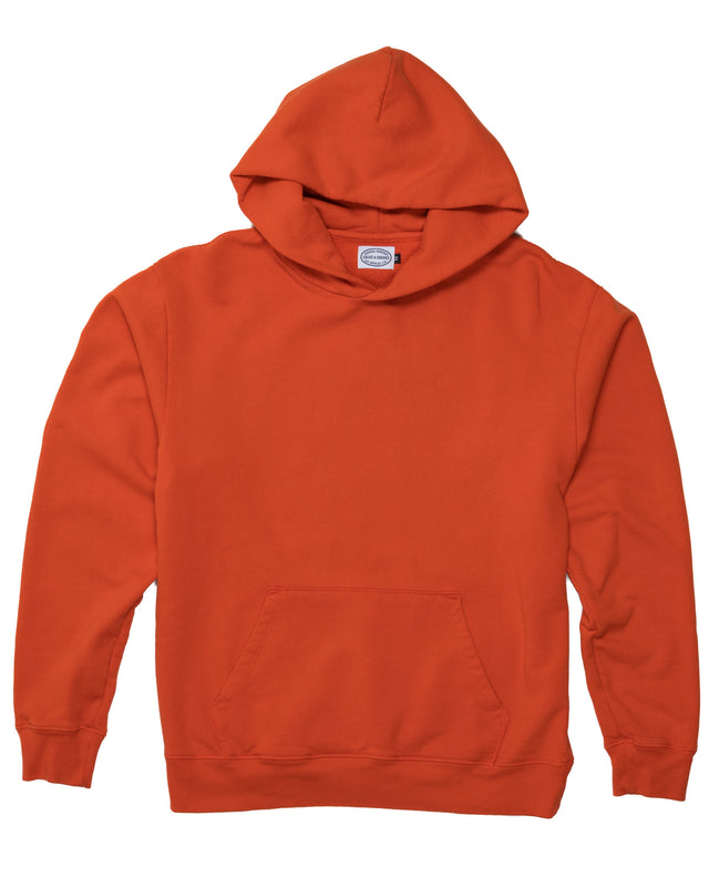 Hooded Sweatshirt in Signal Orange