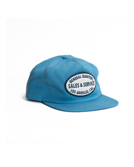 Full Twill Service Hat in Sky Blue