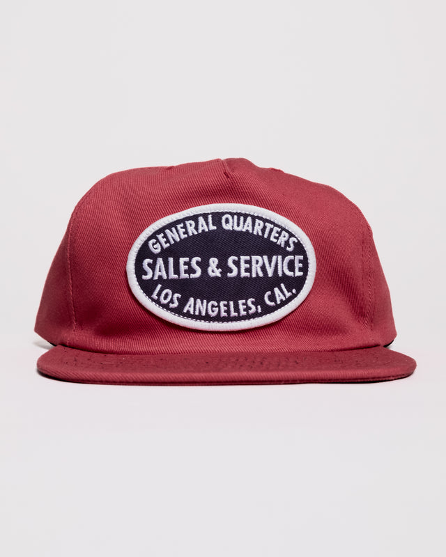 Original Service Hat in New Red