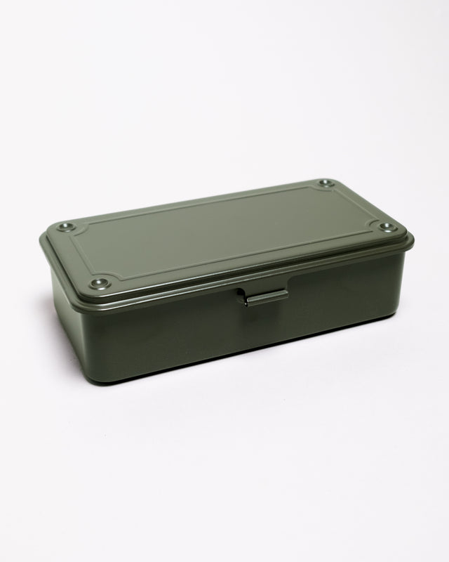 Stackable Storage Box T-190 in Military Green