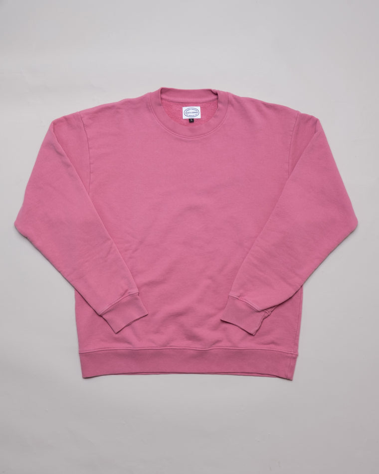 Sweatshirt in Factory Pink