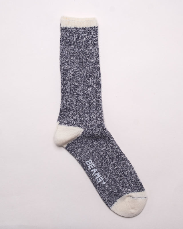 Rag Socks in Navy/Navy