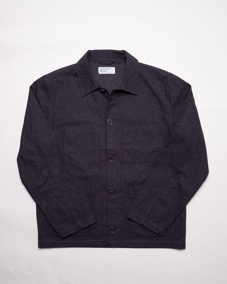 Coverall Jacket in Charcoal