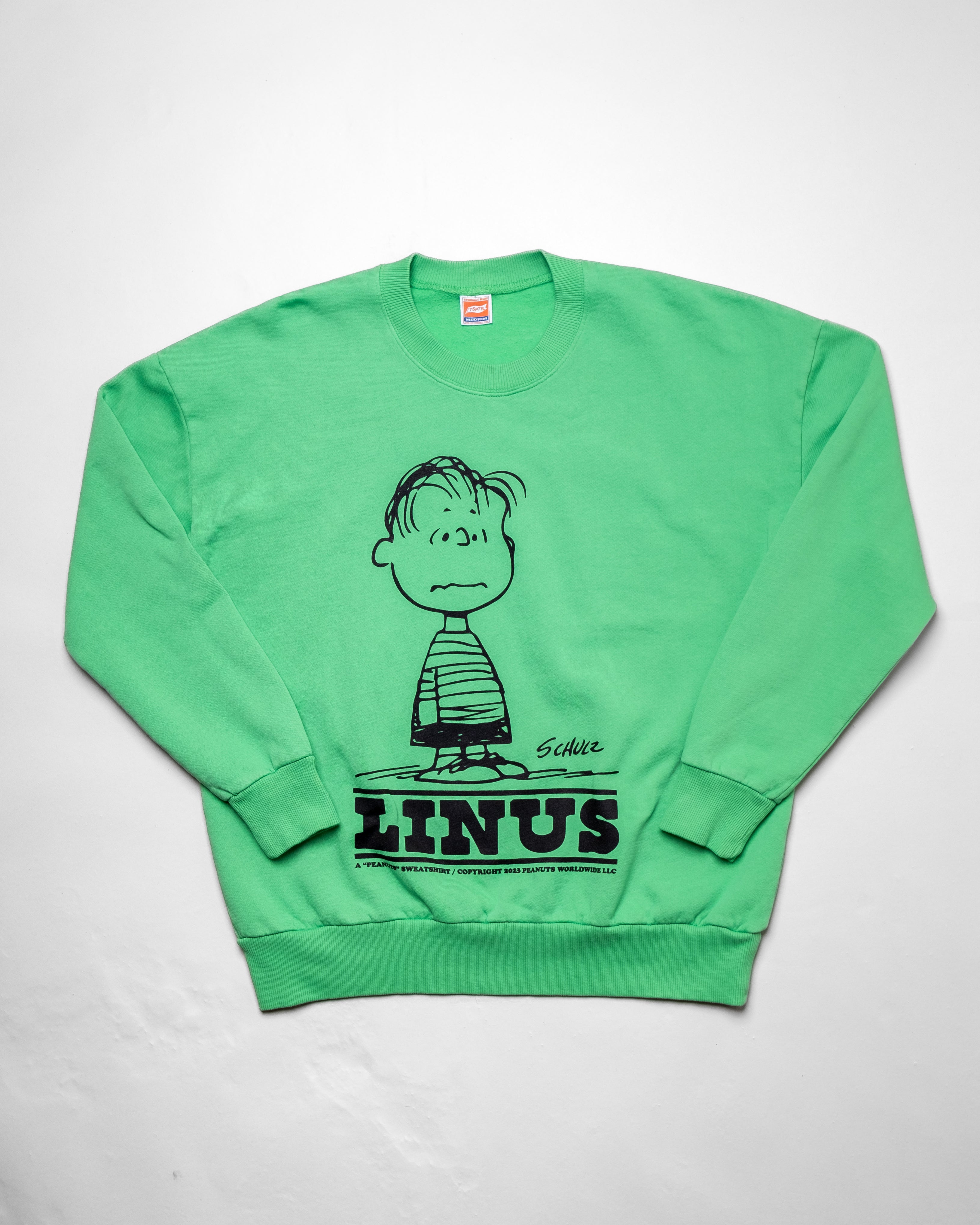 I Love Mankind Sweatshirt in Grassy Green