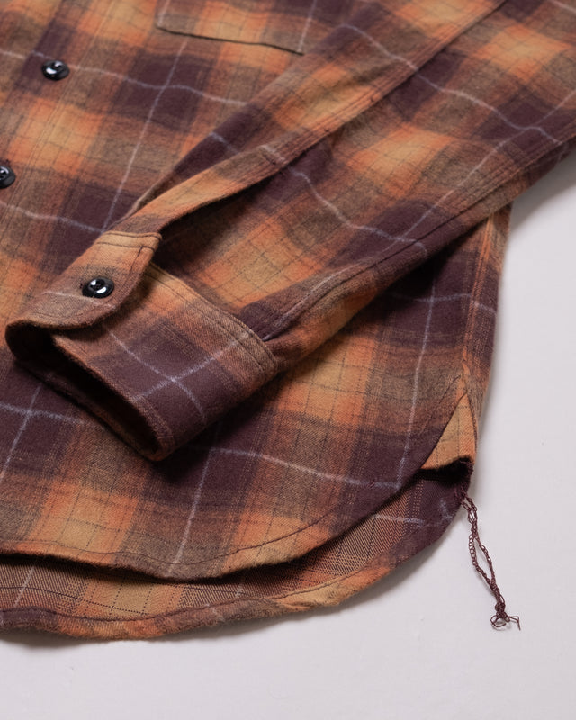 Field Shirt in Sienna Brushed Plaid