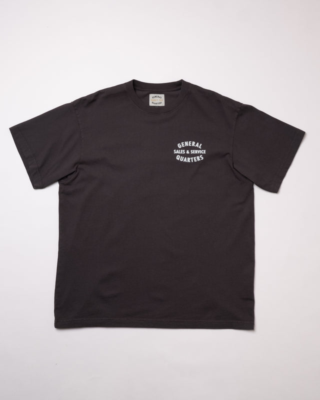 Ensign Heavy Weight T-Shirt in Vintage Black