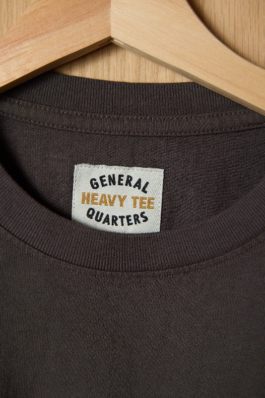Heavy Tee in Charcoal