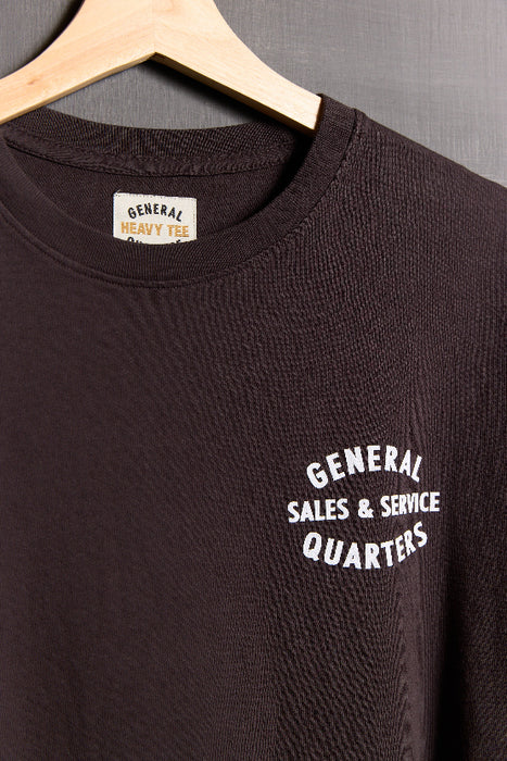 Classic Shop Tee in Vintage Black