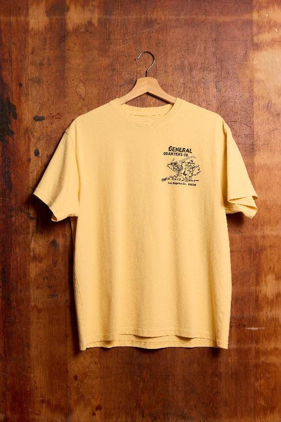 Working Rats Tee in Old Yellow