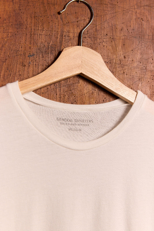 Basic Tee in Vintage White