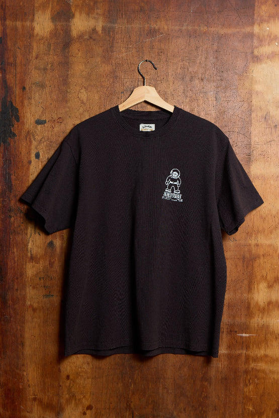 Mascot Heavy Tee in Vintage Black