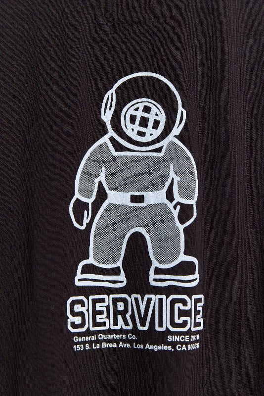 Mascot Heavy Tee in Vintage Black