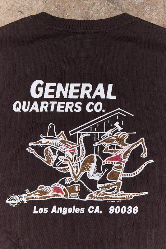Working Rats Tee in Vintage Black